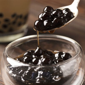 tapioca boba toppings supplied by Mingchao tea industrial