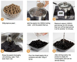 how to brew the tapioca pearls