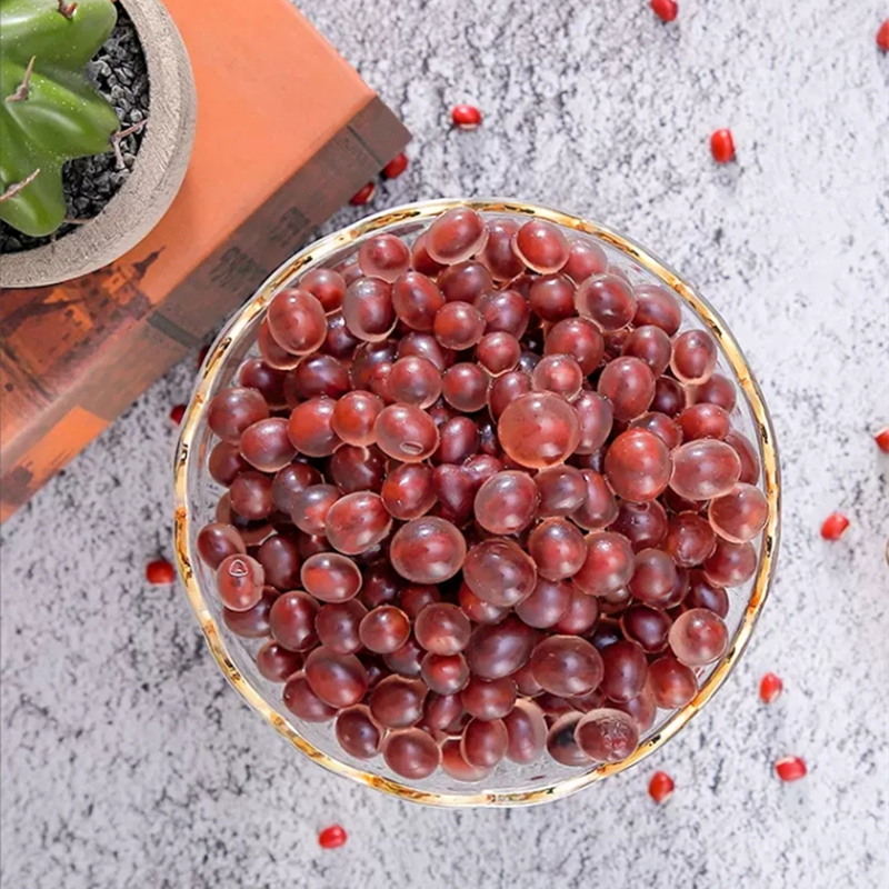 red bean popping pearls